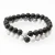 Import Wholesale Custom feng shui black obsidian bracelet charm  quartz  Stone Bead  watch with smart Bracelet  For Women men from China