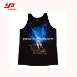 Wholesale custom running sport compression wear sublimation vest running wear