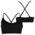 Import Wholesale Custom Women Tie Dye Seamless Sports Bra High Supportive V Neck Adjustable Straps Push Up Yoga Running Bra 2024 NEW from China
