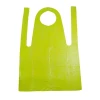 Wholesale Dustproof Translucent Disposable Plastic PE Apron for Kitchen Cooking