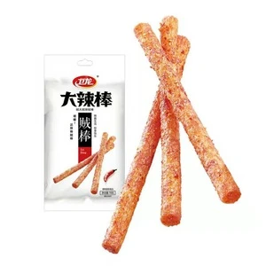 Wholesale Famous Chinese  Spicy Snacks Big Spicy Stick  Spicy Gluten spicy strip gluten snack