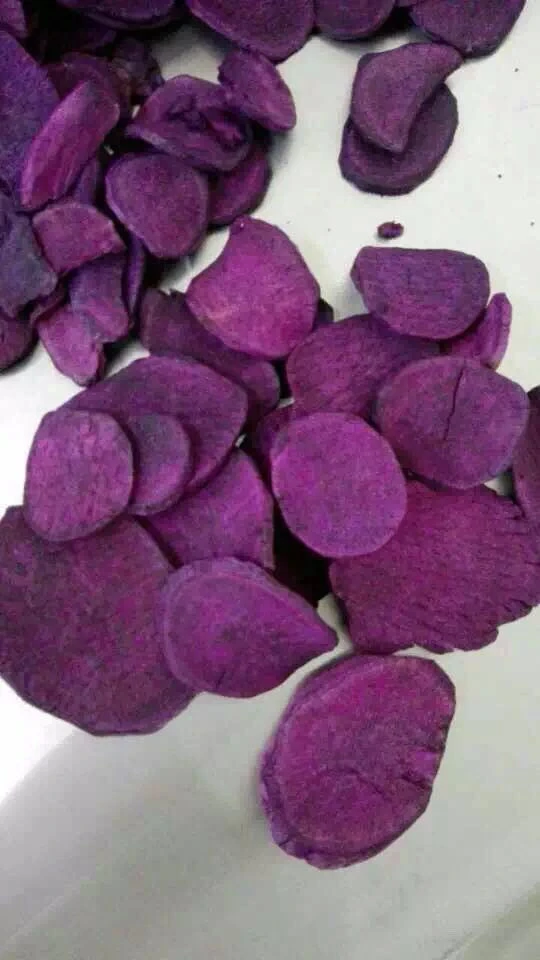 Wholesale fresh sweet VF purple potato chips supplier chips