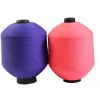 Wholesale high quality 100% dope dyed spun polyester high tenacity poy yarn prices for knitting