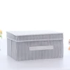 Wholesale High Quality Printed Non Woven Storage Cube Bin Home Decorative Collapsible Clothes Fabric Storage Box