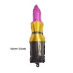 Wholesale Lipstick Balloon Aluminum Foil Balloon Valentines Day Red Lipstick Balloons Wedding Decoration