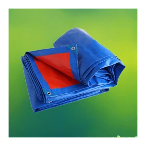Wholesale merchant direct sunscreen and waterproof soft and light collapsible blue rainproof cloth tarpaulin