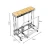 Import Wholesale multifunctional stainless steel knife holder kitchen Desktop tableware storage rack pot cover rack from China