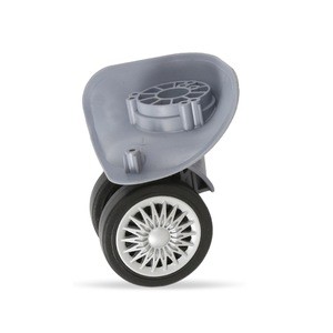 Wholesale mute rubber caster wheel for trolley luggage bag parts