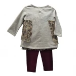 Wholesale New Design High Quality Breathable Floral Suitable Skin- friendly Ultra Soft Spring Autumn Cute Baby Girl Skirts