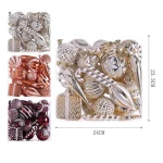 Wholesale Plastic Christmas Balls Tree Decoration Set
