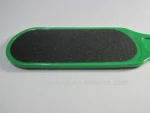 wholesale plastic footstyle brush nylon nail brush foot file with brush