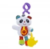 Wholesale plush baby musical toy baby carriage pendant soft toy with teether