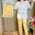Import wholesale production of cheap womens pajamas with short sleeves set sleepwear from China