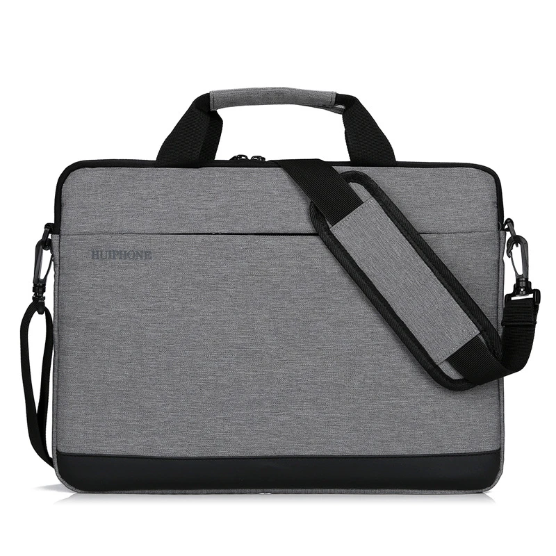 Wholesale simple business portable single shoulder computer bag laptop briefcase bag for men and women