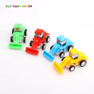 Wholesale Small Construction Car Toys Fast Food Present Micro Mini Toy Trucks