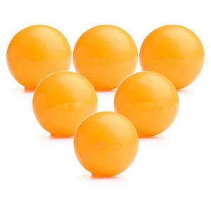 Wholesale Solid color plastic color Table Tennis Ping Pong Ball 40mm for Match (White and orange) 50pcs/bag
