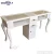 Import Wholesale Ultra Luxury Vintage Black Double Modern Station Salon Furniture Nail Table Manicure Table from China