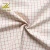 Import Wholesale woven linen plaid style 100% linen fabric for cloth purses from China
