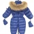 Import Winter Children Warm Baby Coveralls Down Coat Duck Down Padded Coat Wholesale Baby Hooded Down Coat With Big Raccoon Fur Collar from China