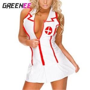 Women Uniform Lingerie Nurse Doctor Roles Cosplay Masquerade Lace Costume