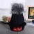 Import Womens Girls Winter Fur Hat Real Large Fur Pom Pom Beanie Winter Hats from China