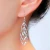 Import Womens Pretty 18K Gold Plated Double Triple Tassel Linear Loops Design Twist Wave Hook Dangle Earrings for Women Girls from China