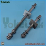 Wood crossarm 3/4 carbon steel line post stud for power line hardware