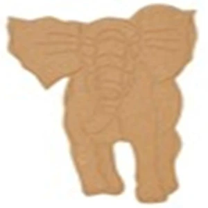 Wooden Christmas gifts MDF elephant craft
