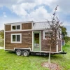 wooden mobile wooden cabin office trailers house,trailer home  for sale