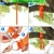 Import Wooden Tree Swing Seat Hanging Wood Swings Chair 17.1"x6.8"x1.1" Indoor Outdoor Backyard Sets with Adjustable 71 PP Rope & Tre from China