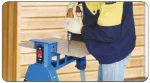 woodworking bench saw horse workbench portable workstation clamping system jaw horse