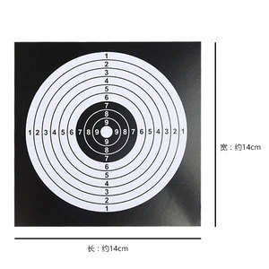 Wosport Shooting Target Paper Pistol Shooting Airgun practise shooting paper targets Non adhesive cardboard target paper