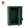 Yoobox wholesale modern waterproof durable wall mount colorful plastic mini stainless steel american mailbox