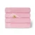 Import High End 100% Cotton Satize Branded Pink Color Bath Towels  70x140 cm from Netherlands