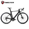 Twister R10-Disc 700C alloy wheel Carbon fiber road bike complete bike