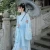 Import Ming system Hanfu stand-up collar gown double-breasted waist-length Hanfu women's three-piece Hanfu heavy industry embroidery from Hong Kong