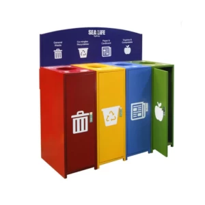 Metal Waste Recycling Bin