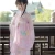 Import Ming system Hanfu stand-up collar gown double-breasted waist-length Hanfu women's three-piece Hanfu heavy industry embroidery from Hong Kong