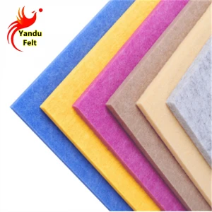 Felt Wall Board industry (PET) soundproof polyester fiber panel furniture Acoustic Panels