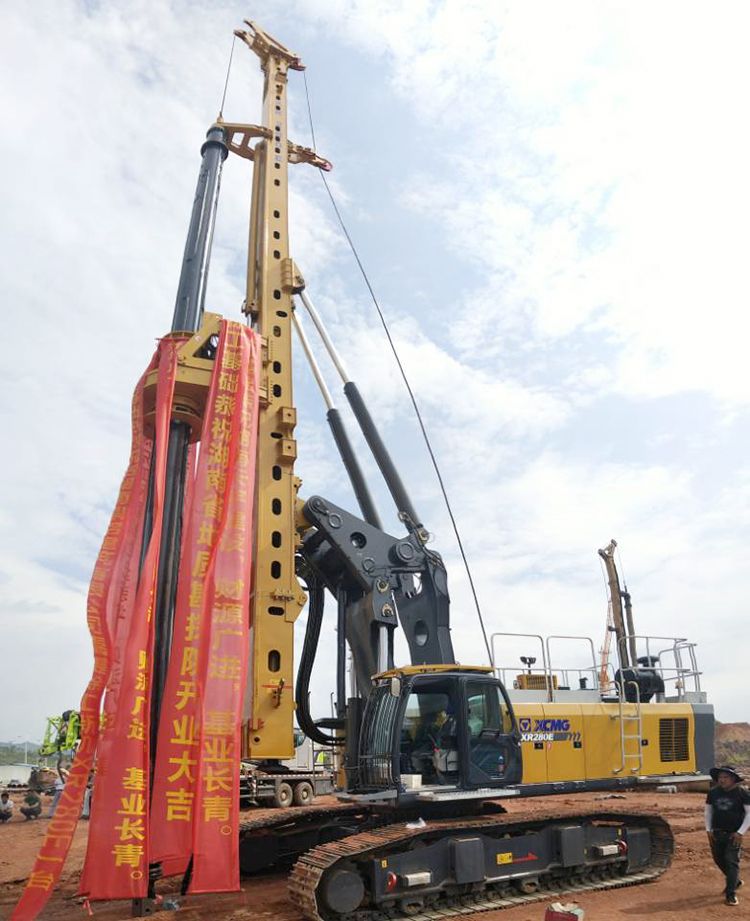 Buy Xcmg Official Xr280e Rotary Drilling Rig Machine 94m Depth ...