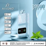 Wholesale Aivono Aim Magic 20K Cool Mint 20000 Puffs 26ml 600mAh Type-C Lithuania Bulk Order Low Price
