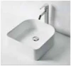 YUCCI Square Glossy White Solid Surface Washbasin