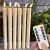 Import Wholesale 6pcs LED Flameless Conical Candles with Remote Control – Battery Operated Flickering Taper Candles from USA