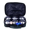 Three-Six-ball bag lawn ball Metal bocce ball Health ball French national ball 6-ball bag with striped ball