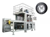 White sidewall tire buffing machine for white edge or white lettered side tire