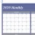 Import 025-2A2 Double sided vertical/horizontal 2020 dry erase calendar wall calendar 2020 custom from China