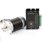 57mm Brushless DC Motor with driver kits, 24V 125W