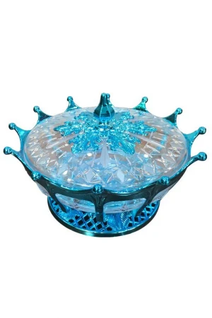 Small King Rotating Candy Tray with lid Container