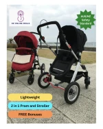 New 2 in 1 Baby Pram/Stroller with Bassinet