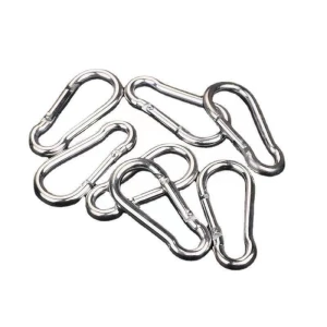 Galvanized iron track shape U-shaped quick link ring outdoor cross border buckle spring hook safety buckle